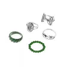 Multi-Pack Butterfly Frog Rings - 5 Pack at Spencer's