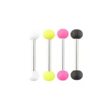 Multi-Pack G23 Titanium Matte Barbells 4 Pack - 14 Gauge at Spencer's