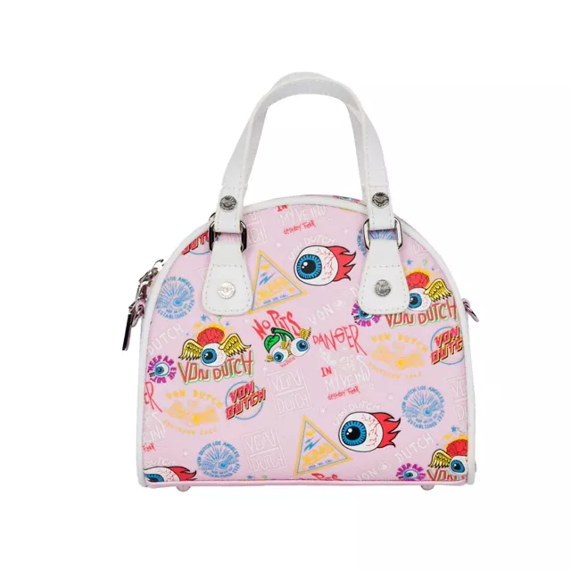 Light Pink Jax Mini Bowling Bag - Von Dutch
