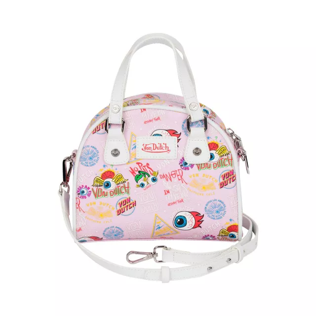 Light Pink Jax Mini Bowling Bag - Von Dutch