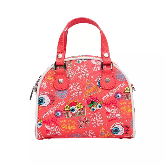 Orange Jax Mini Bowling Bag - Von Dutch at Spencer's