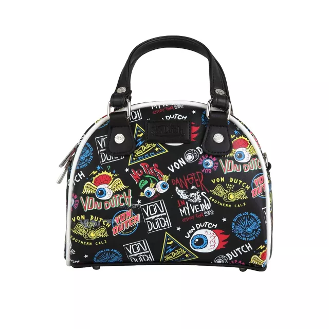 Black Jax Mini Bowling Bag - Von Dutch