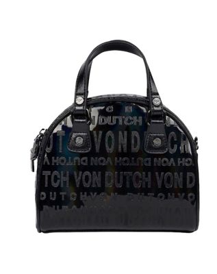 Neon Logo Black Mini Bowling Bag - Von Dutch - Spencer's