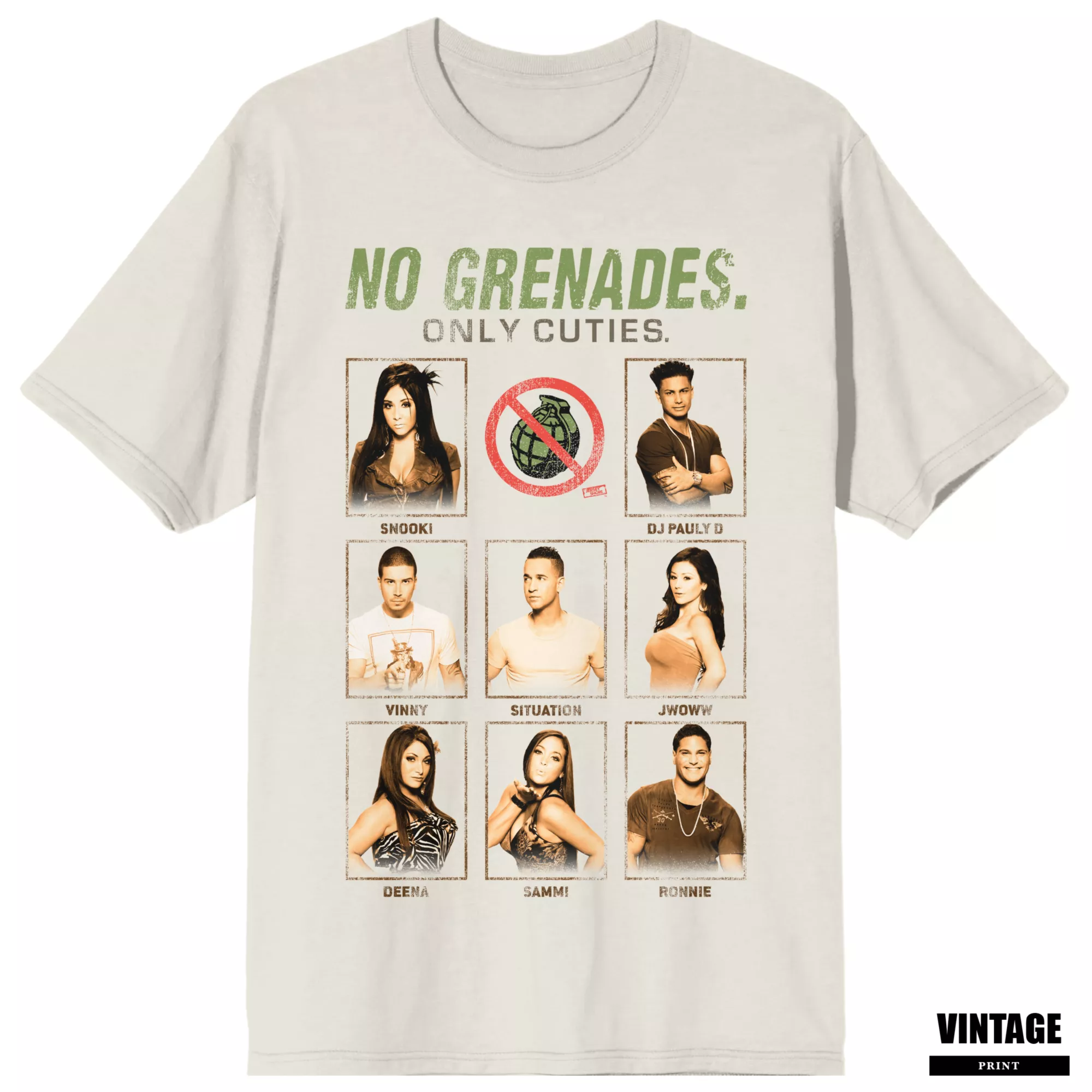 No Grenades Only Cuties T Shirt - Jersey Shore at Spencer's