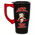 Betty Boop Kiss Travel Mug - 18 oz. at Spencer's