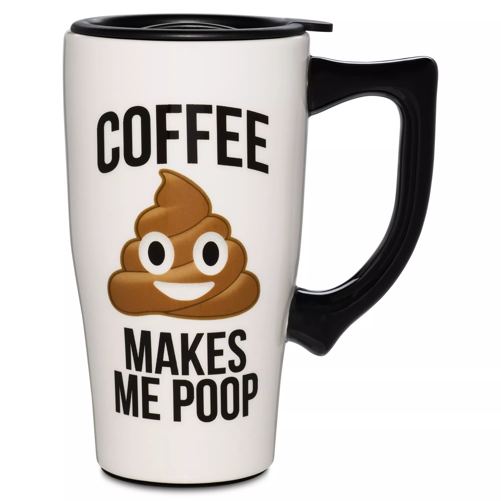 Coffee Makes Me Poop Coffee Travel Mug - 18 oz. at Spirit Halloween