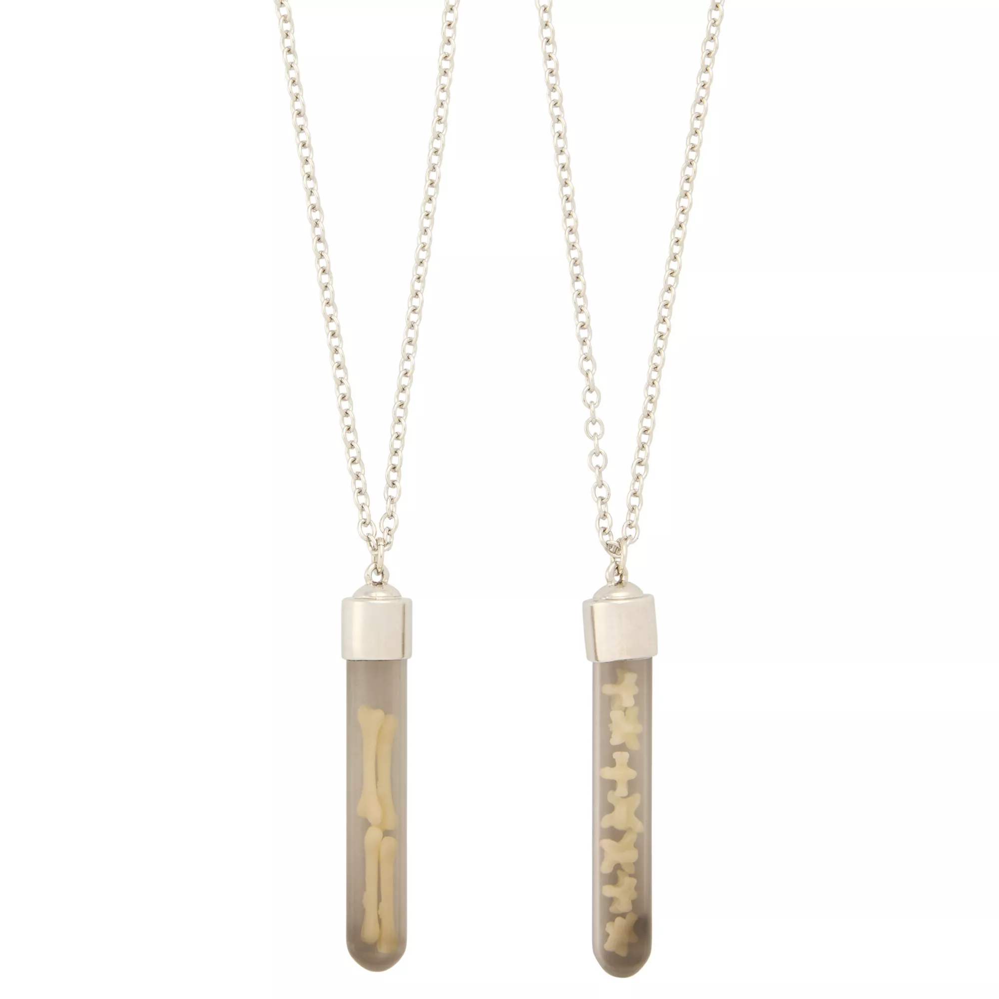 Multi-Pack Bone Apothecary Necklaces - 2 Pack at Spencer's
