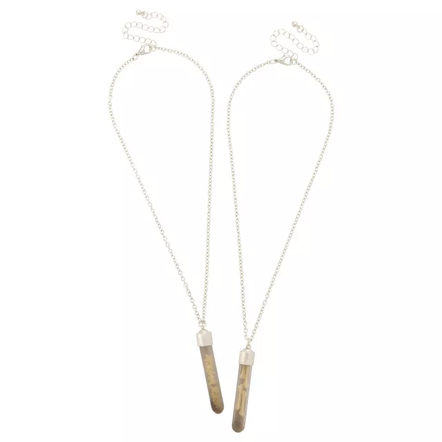 Multi-Pack Bone Apothecary Necklaces - 2 Pack at Spencer's