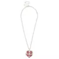 Pink Heart Locket Necklace at Spencer's