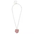 Pink Heart Locket Necklace at Spencer's