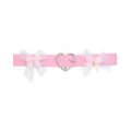 Pink Bows and Heart Choker Necklace at Spencer's