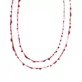 2 Row Blood Drip Chain Choker Necklace at Spencer's
