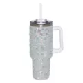 Bedazzled Gemstone Travel Tumbler with Straw - 40 oz. at Spencer's