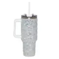 Bedazzled Gemstone Travel Tumbler with Straw - 40 oz. at Spencer's