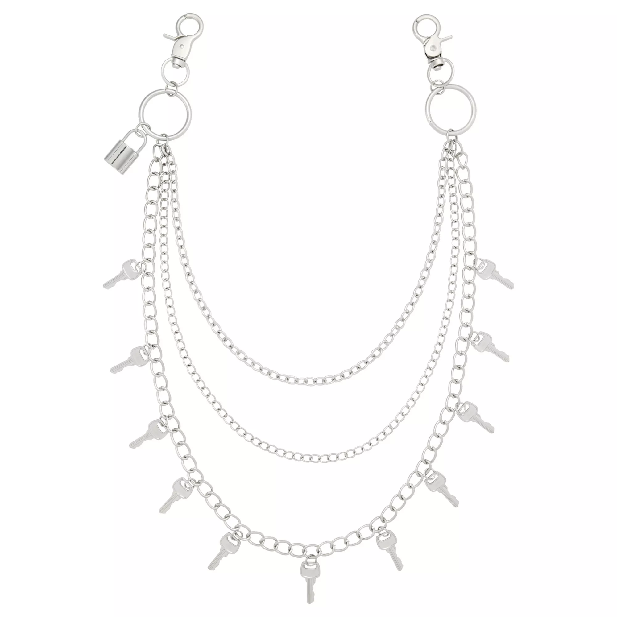 3 Row Key Wallet Chain at Spencer's