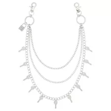 3 Row Key Wallet Chain at Spencer's