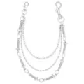 3 Row Screw Silver-Tone Wallet Chain at Spencer's