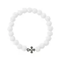 Black and White Cross Long Distance Bracelets - 2 Pack at Spencer's