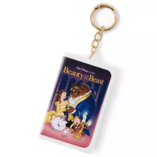 Disney Beauty and the Beast VHS Keychain at Spencer's