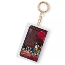 Disney Beauty and the Beast VHS Keychain at Spencer's