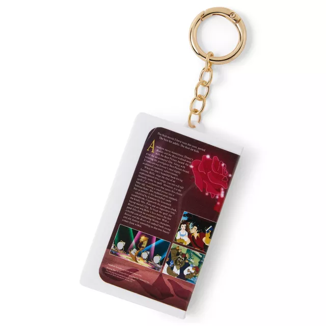 Disney Beauty and the Beast VHS Keychain at Spencer's