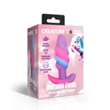 Creature Cocks Unicorn Swirl Butt Plug at Spencer's
