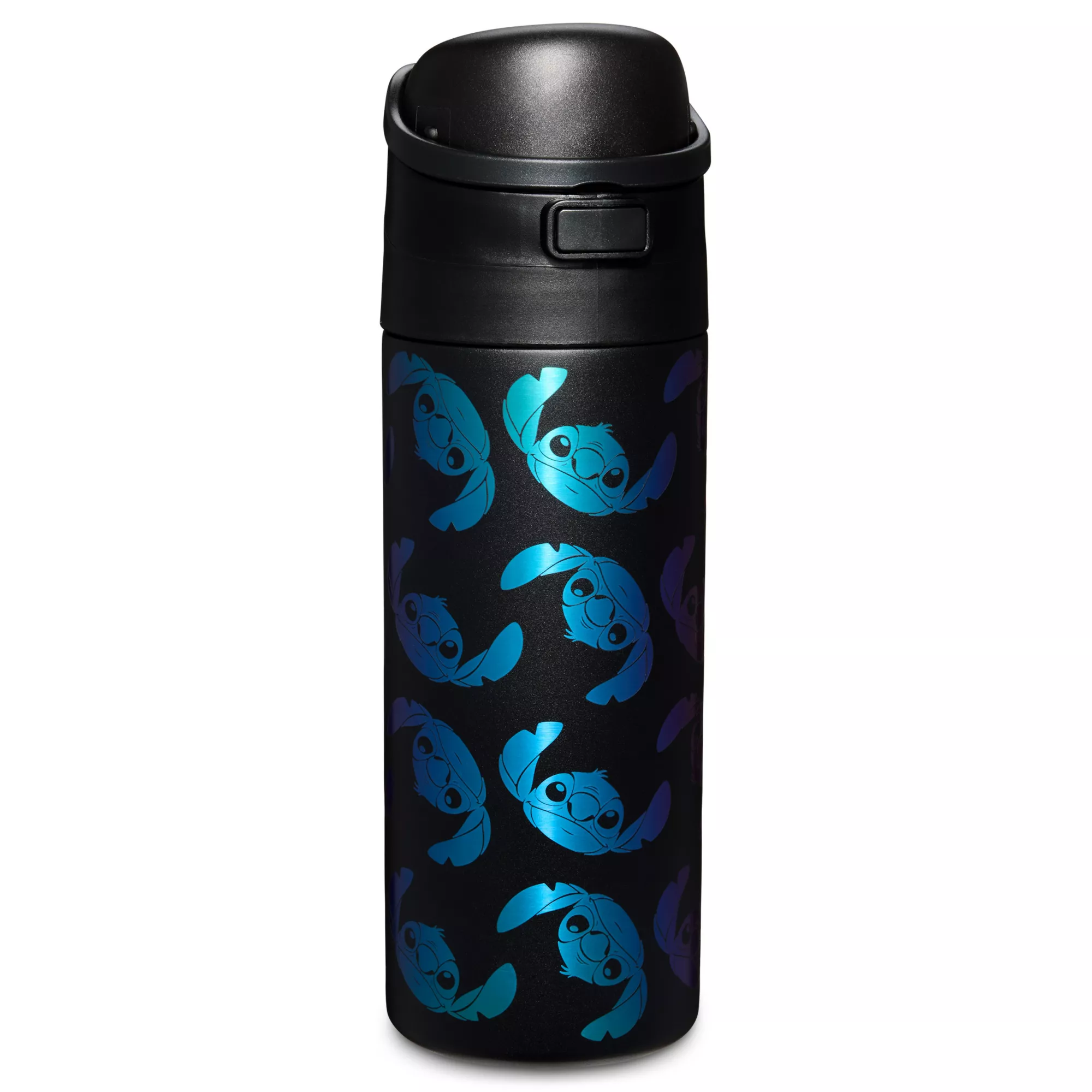 Stitch Foil Flip Top Water Bottle 24 oz. - Lilo & Stitch at Spencer's