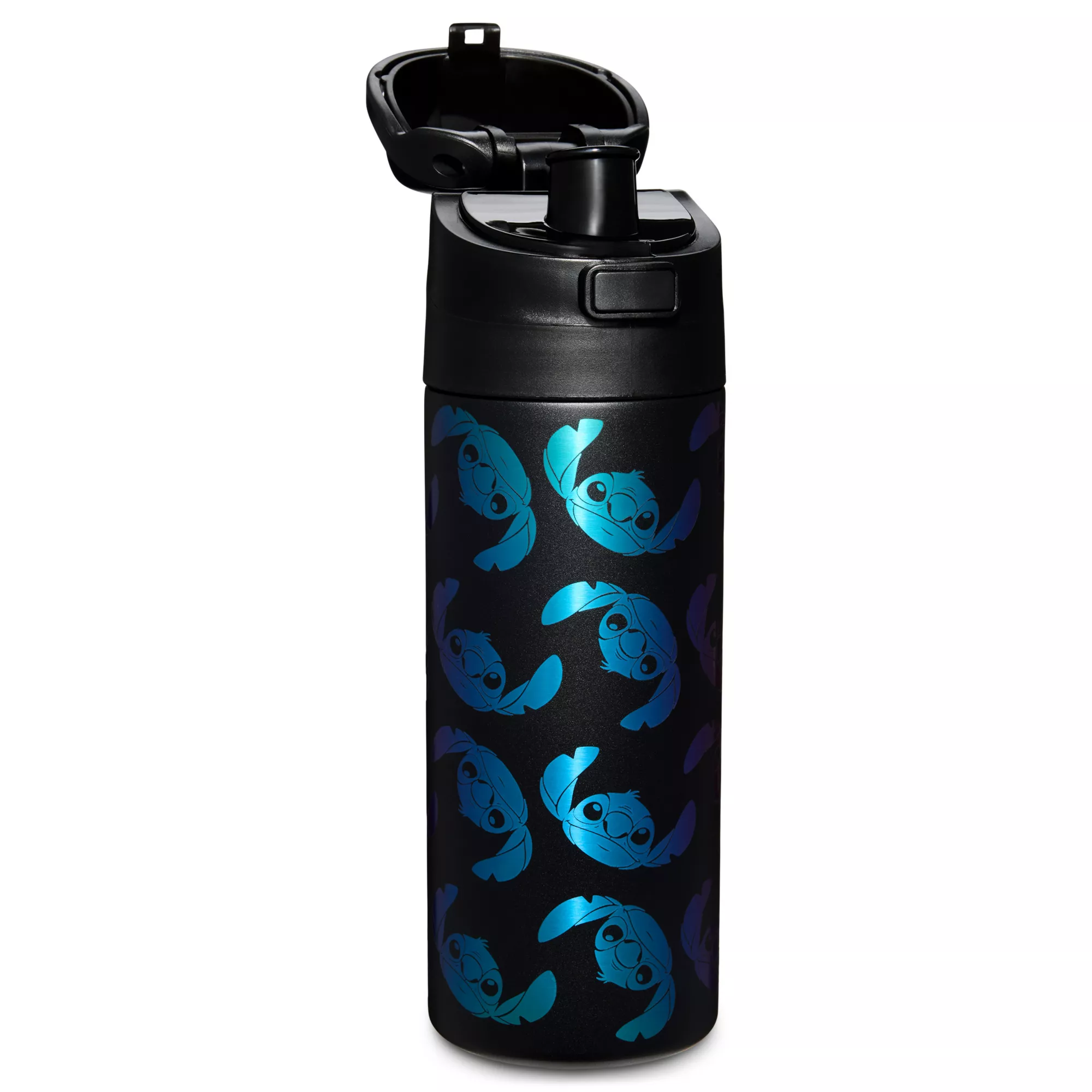 Stitch Foil Flip Top Water Bottle 24 oz. - Lilo & Stitch at Spencer's