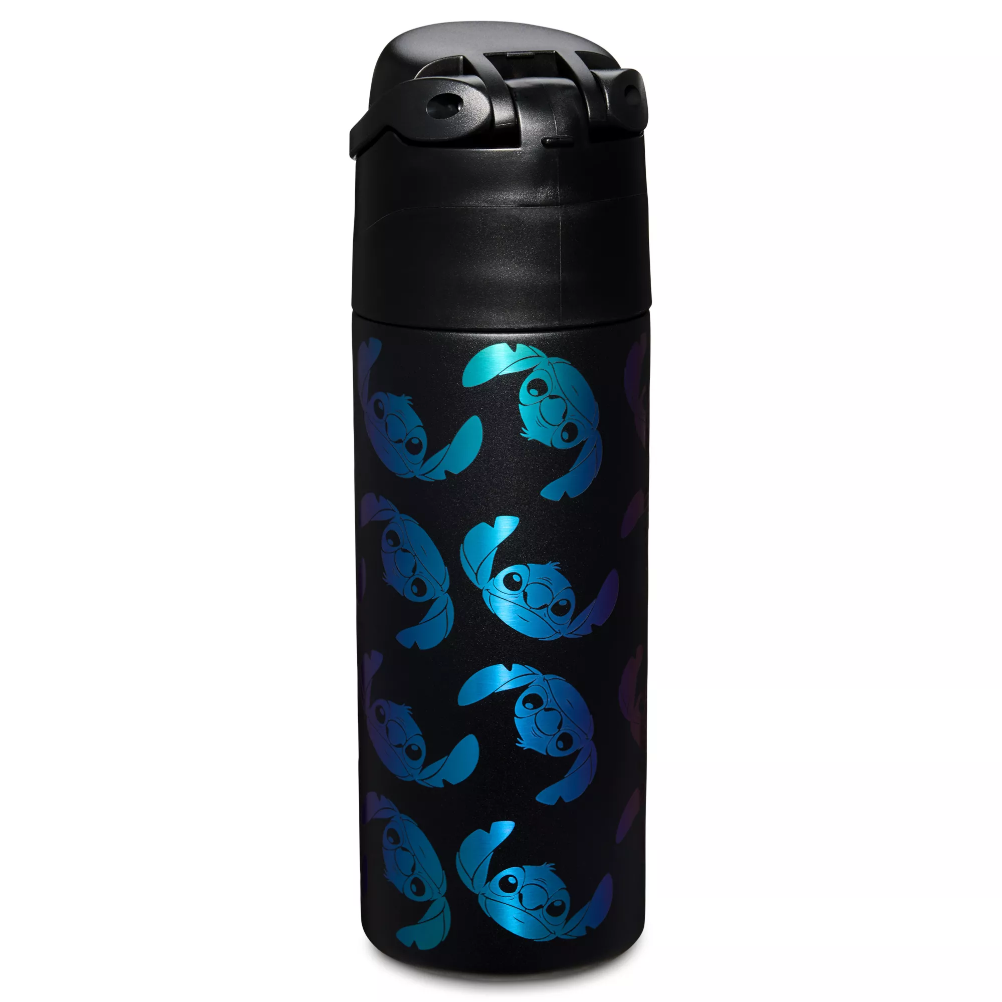 Stitch Foil Flip Top Water Bottle 24 oz. - Lilo & Stitch at Spencer's