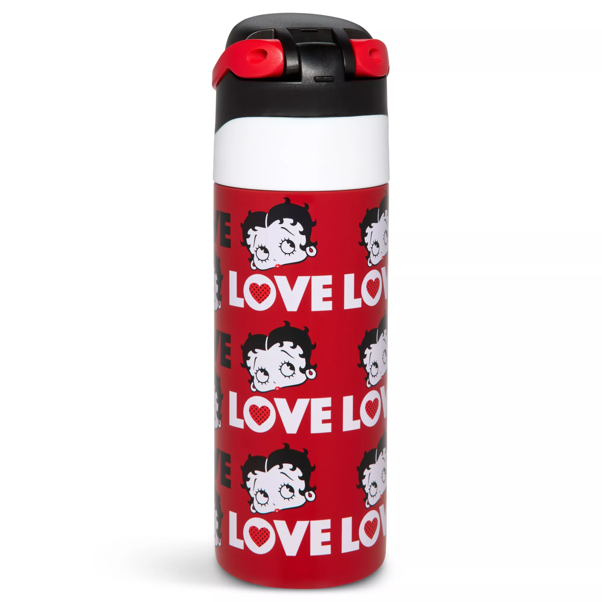 Betty Boop Flip Top Water Bottle - 24 oz. at Spencer's