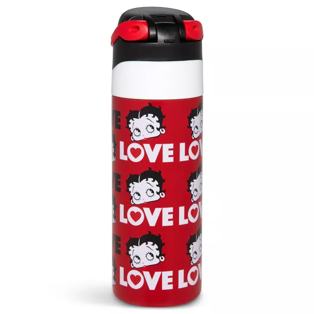 Betty Boop Flip Top Water Bottle - 24 oz. at Spencer's