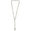 Goldtone Chain Rosary Necklace at Spencer's