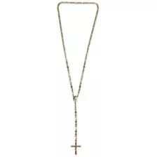Goldtone Chain Rosary Necklace at Spencer's