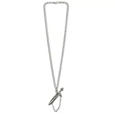 Sword Chain Necklace at Spencer's