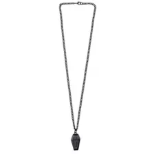 Coffin Chain Necklace at Spencer's