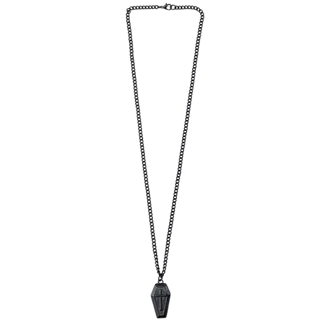 Coffin Chain Necklace at Spencer's