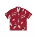 Dr. Pepper Woven Button Up Shirt at Spencer's