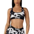 PSD Cow Print Sports Bra at Spencer's