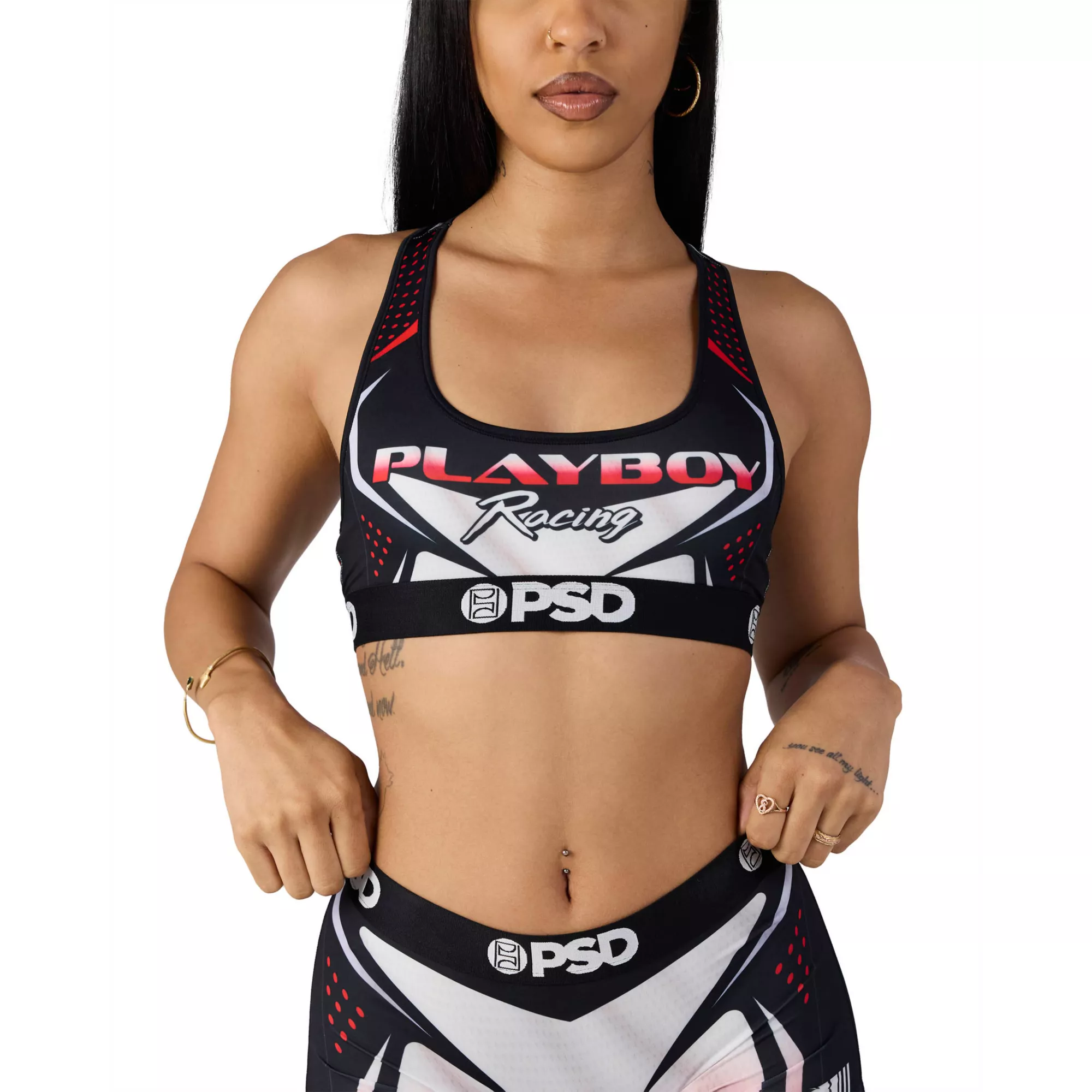 PSD Playboy Racing Sports Bra