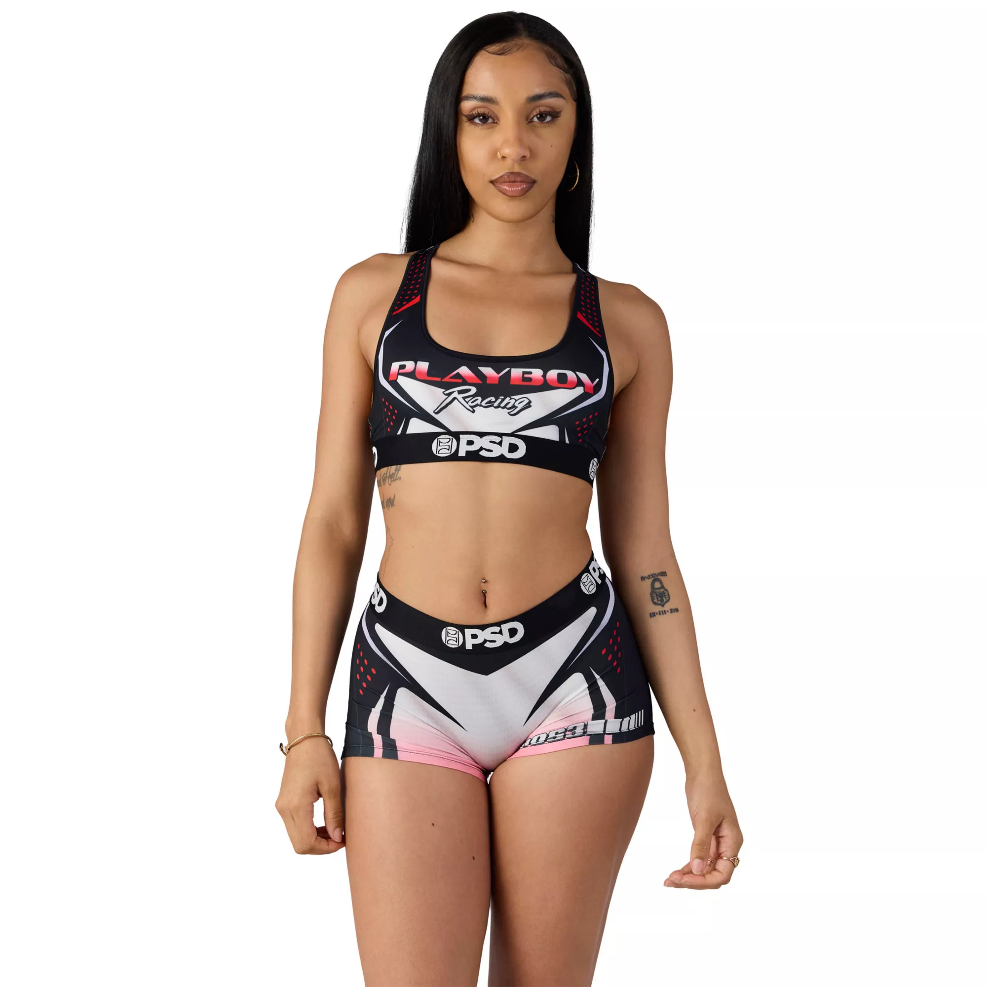 PSD Playboy Racing Sports Bra