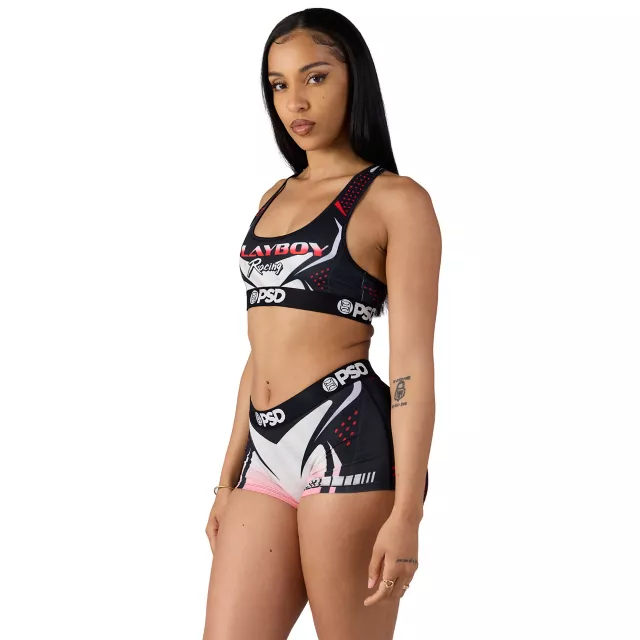 PSD Playboy Racing Sports Bra