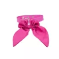 Oversized Pink Bow Choker Necklace at Spencer's