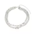 Barbed Wire Chain Choker Necklace at Spencer's