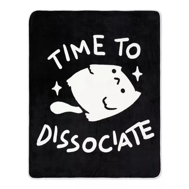 Time to Dissociate Fleece Blanket