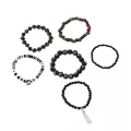 Multi-Pack Novelty Beaded Bracelets - 6 Pack at Spencer's
