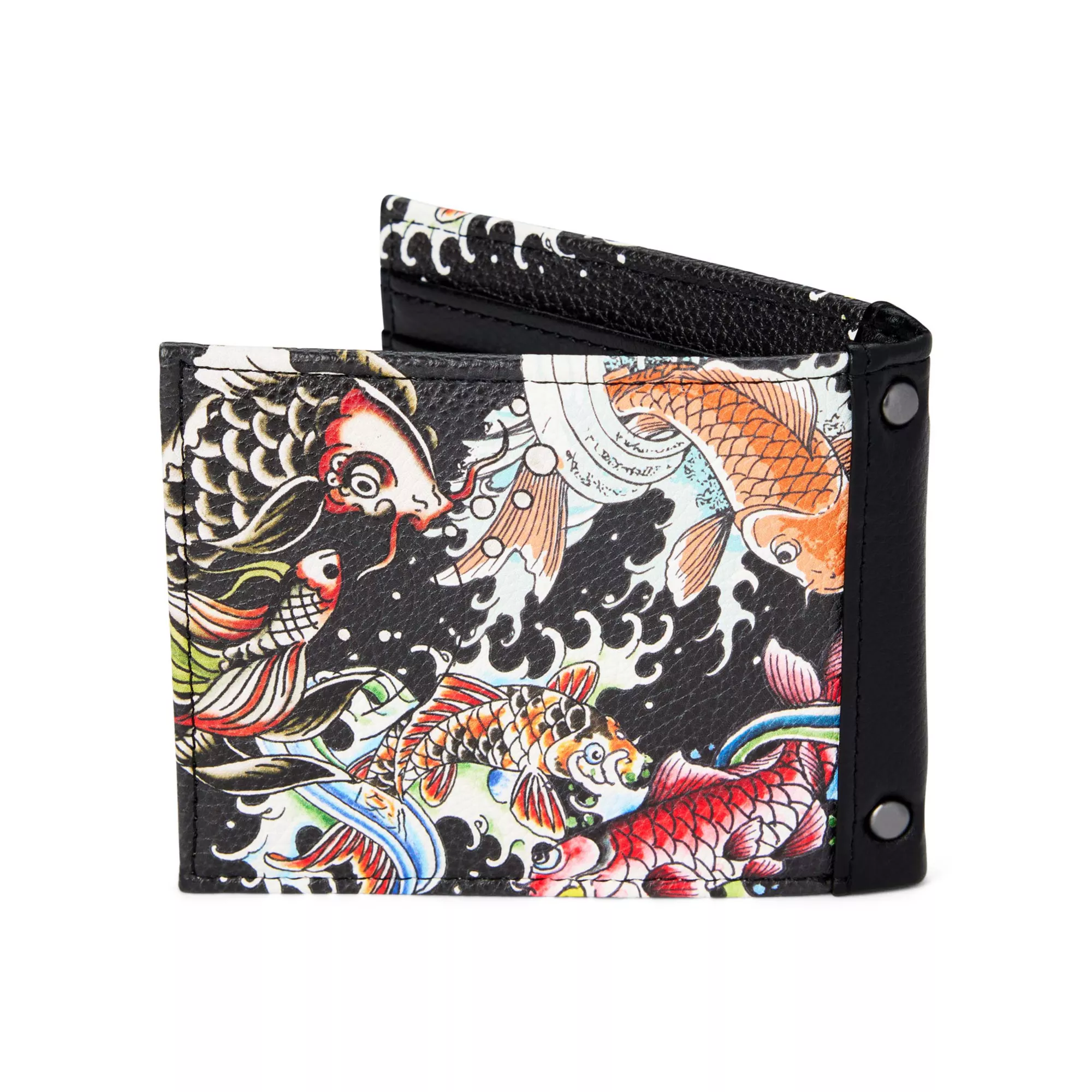 Ed Hardy Koi Fish Bifold Wallet at Spencer's