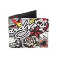 Ed Hardy Skull Tattoo Bifold Wallet at Spencer's
