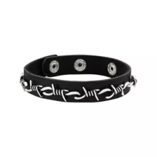 Multi-Pack Barbed Wire Spiked Bracelets - 3 Pack at Spencer's