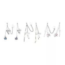 Multi-Pack Celestial Ties Dangle Cuff Earrings - 3 Pair at Spencer's