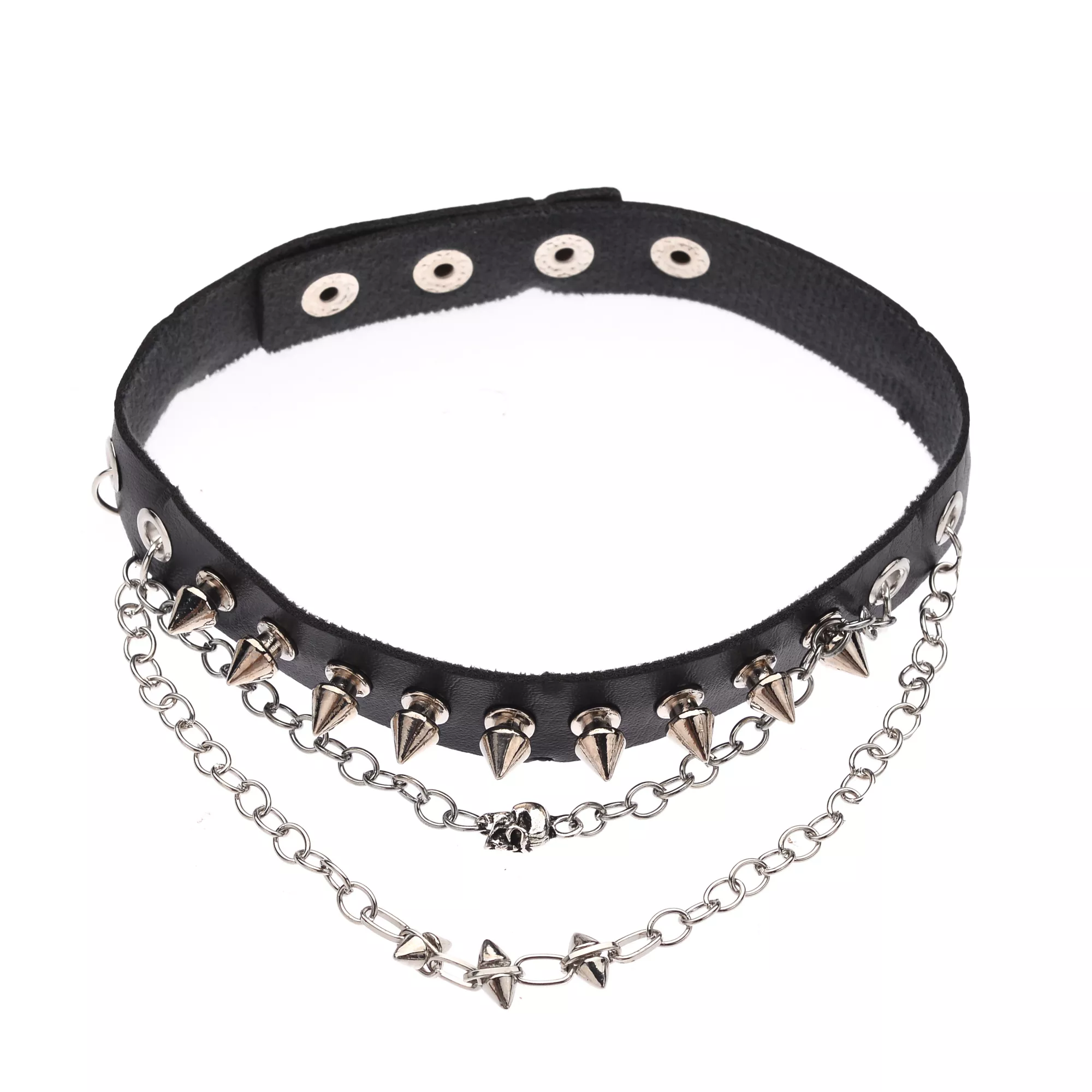 Barb Wire Drop Chain Choker